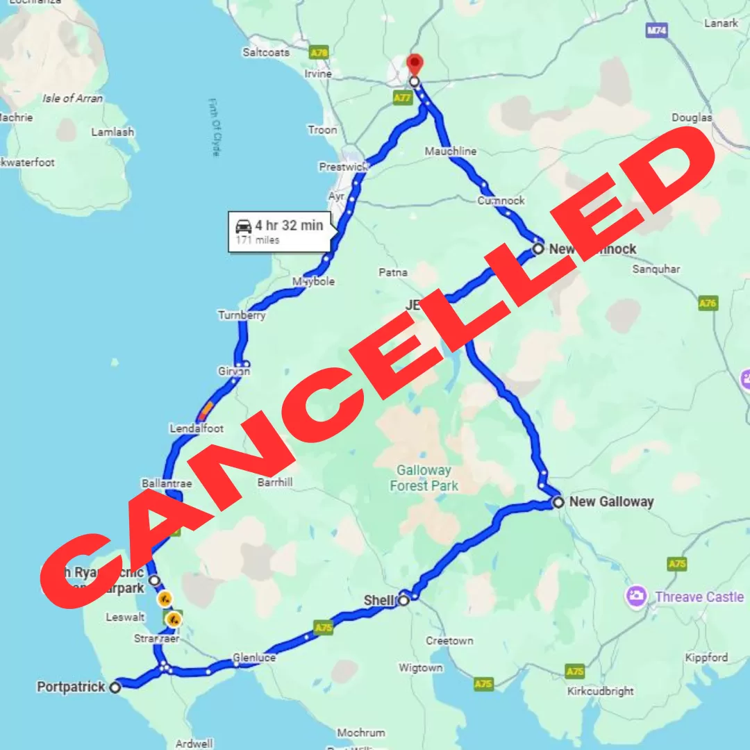 Cancelled September 2025 MCS Shop Run 