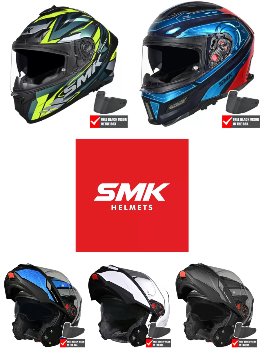 SMK Helmets Gullwing Agnar Typhoon